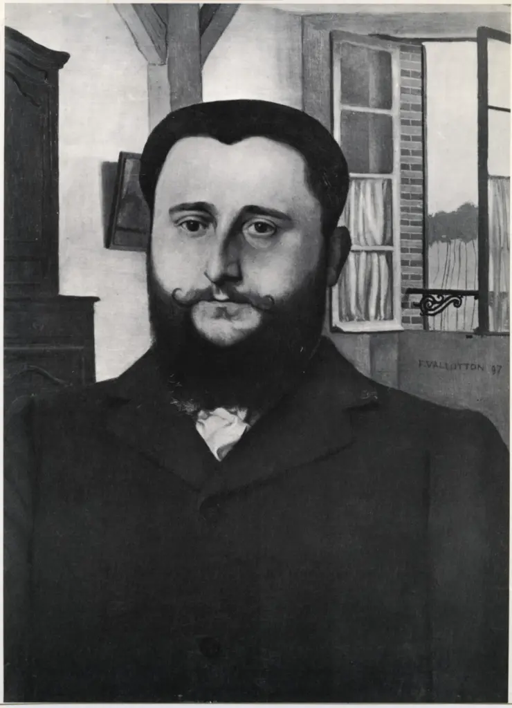 Vallotton, Felix , Portrait de Thad&eacute;e Natanson