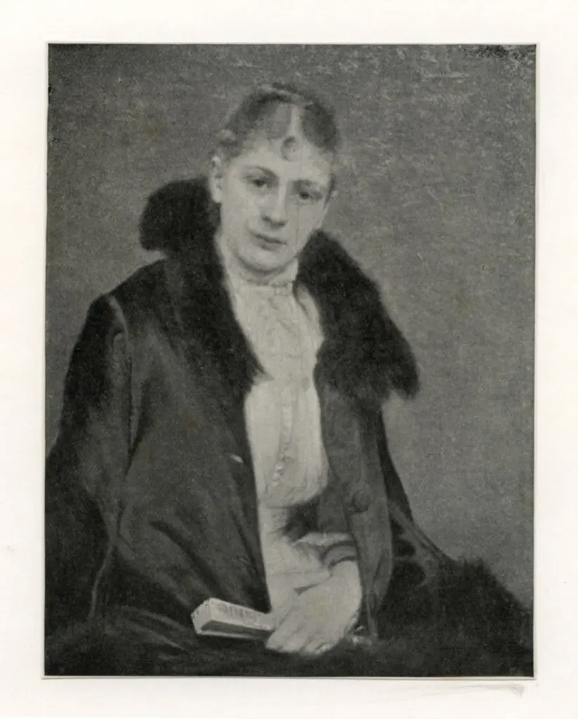 Wegmann, Bertha , Portrait of Frau E.V.B. -