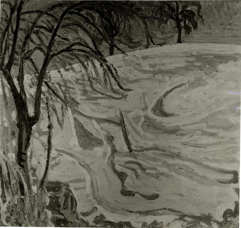 Anonimo , Amiet, Cuno , fronte