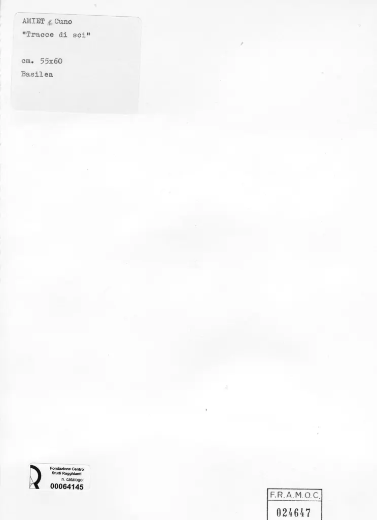 Anonimo , Amiet, Cuno , retro