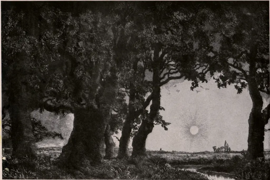 Anner, Emil , Der Abend -