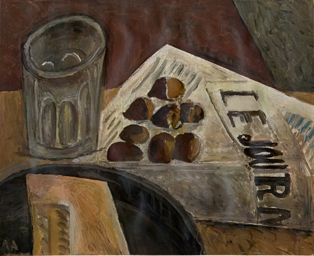 Anonimo , Auberjonois, René - sec. XX - Natura morta , fronte