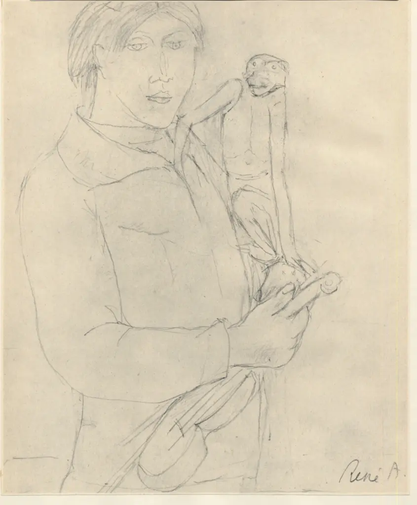 Auberjonois, René , Mensch und Affe