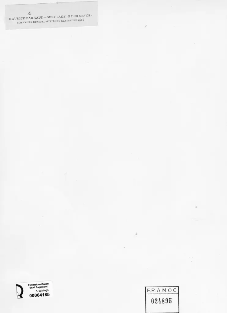 Anonimo , Barraud, Maurice , retro