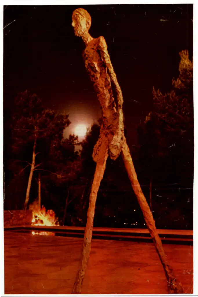 Anonimo , Giacometti, Alberto - sec. XX - L'homme qui marche , fronte