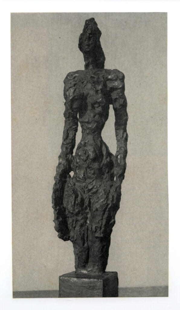 Anonimo , Giacometti, Alberto - sec. XX - Figure , fronte