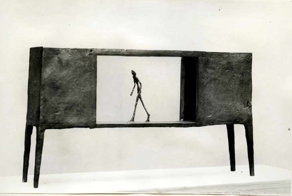 Giacomelli , Giacometti, Alberto - sec. XX - La gabbia , fronte