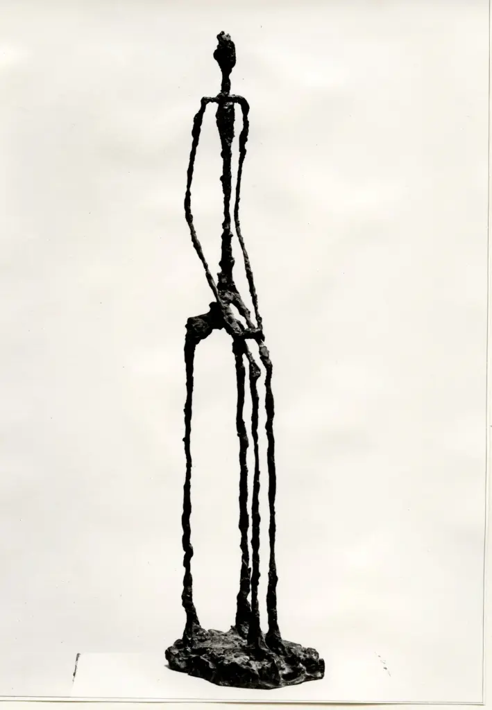 Giacomelli , Giacometti, Alberto - sec. XX - Esile donna seduta , fronte