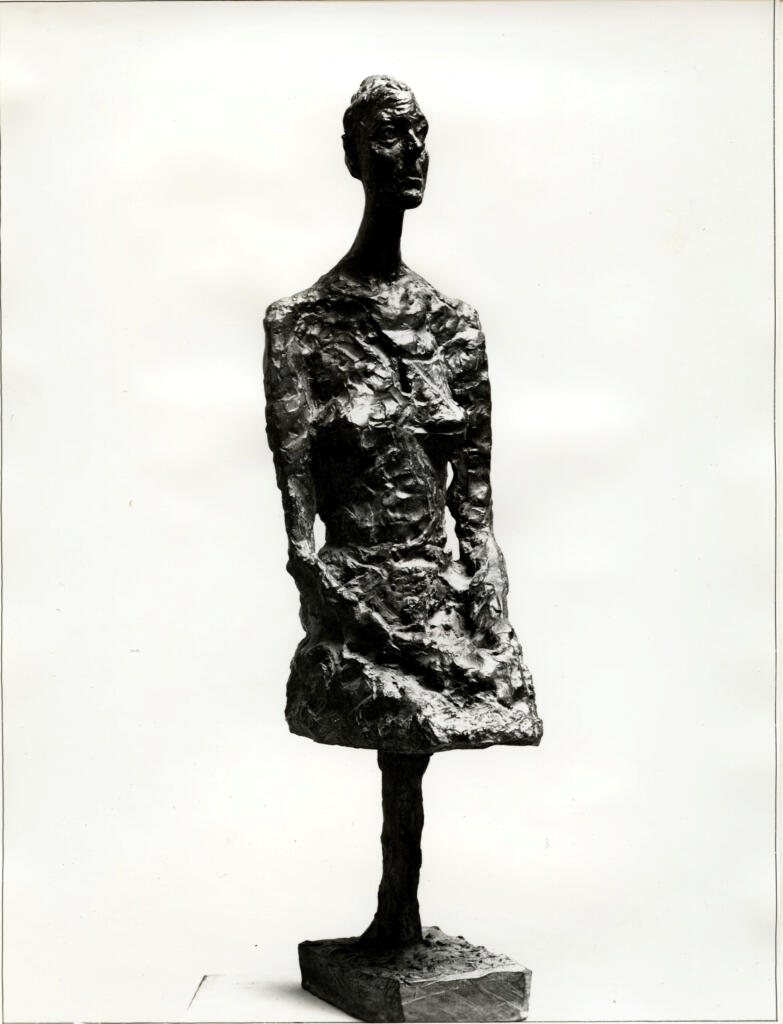 Giacomelli , Giacometti, Alberto - sec. XX - Grande donna seduta , fronte