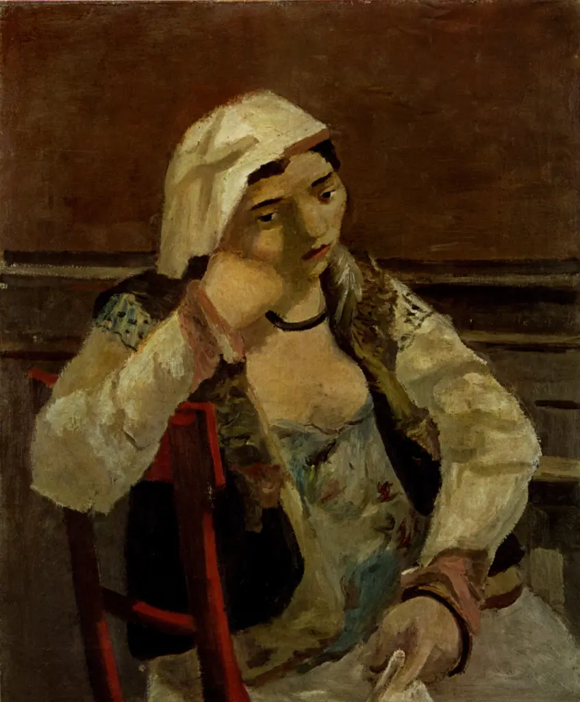 Gubler, Max , Frauen bildnis