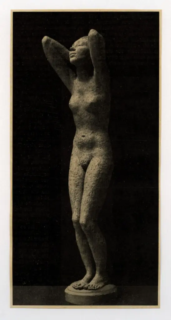 Haller, Hermann , M&auml;dchen Mit Erhobenen Armen -