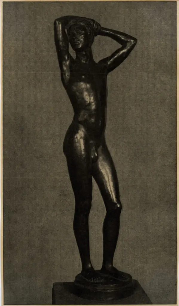 Haller, Hermann , Stehender J&uuml;ngling -