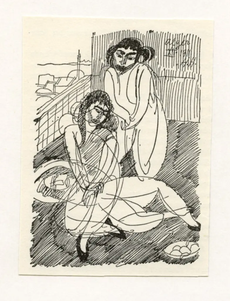 Huber, Hermann , Algerische Frauen -