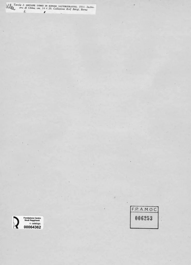 Anonimo , Klee, Paul - sec. XX , retro