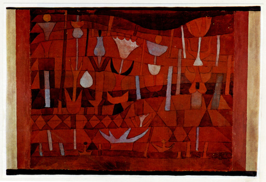 Anonimo , Klee, Paul - sec. XX - Indischer Blumengarten , fronte