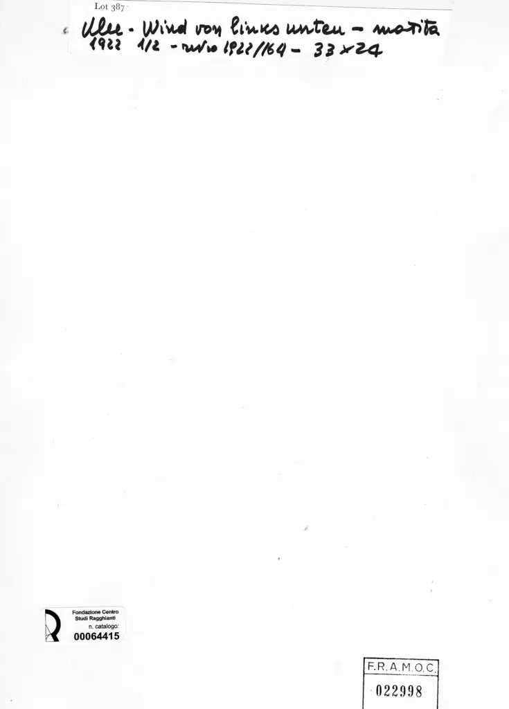 Anonimo, Anonimo , retro