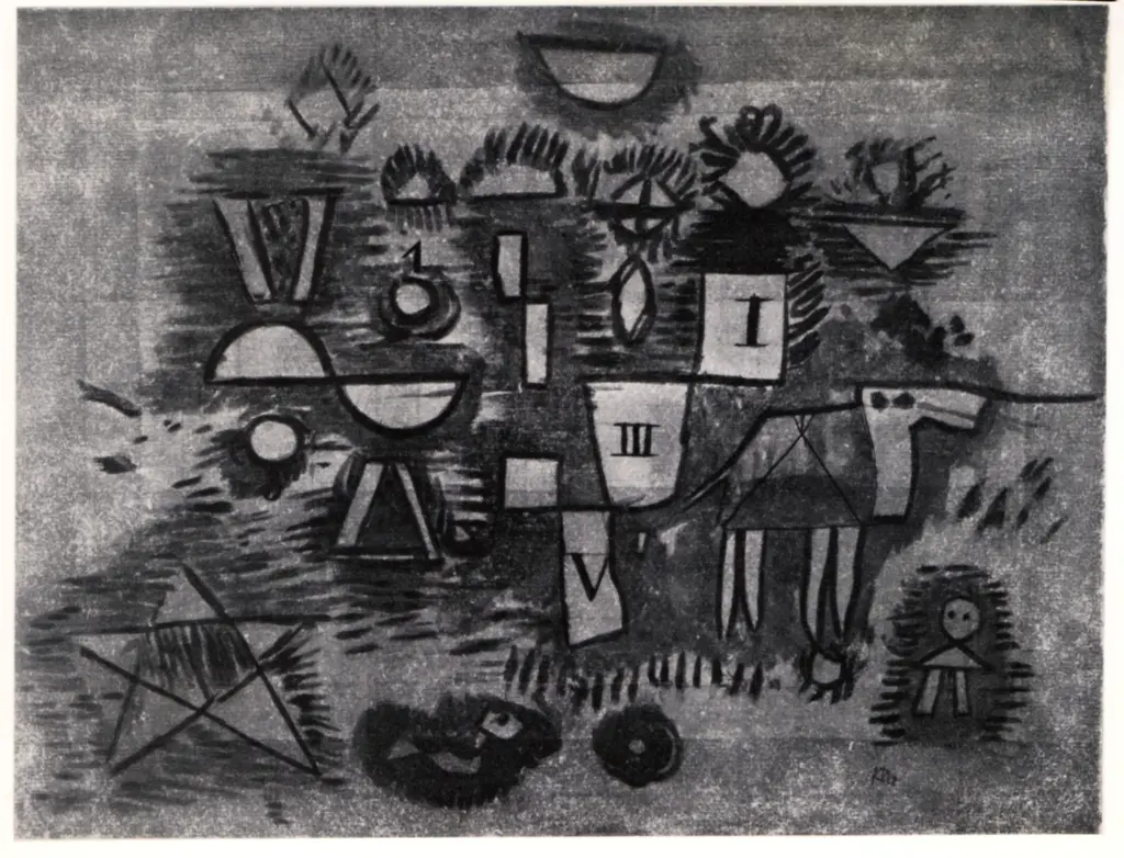 Anonimo , Klee, Paul - sec. XX - Ladung , fronte