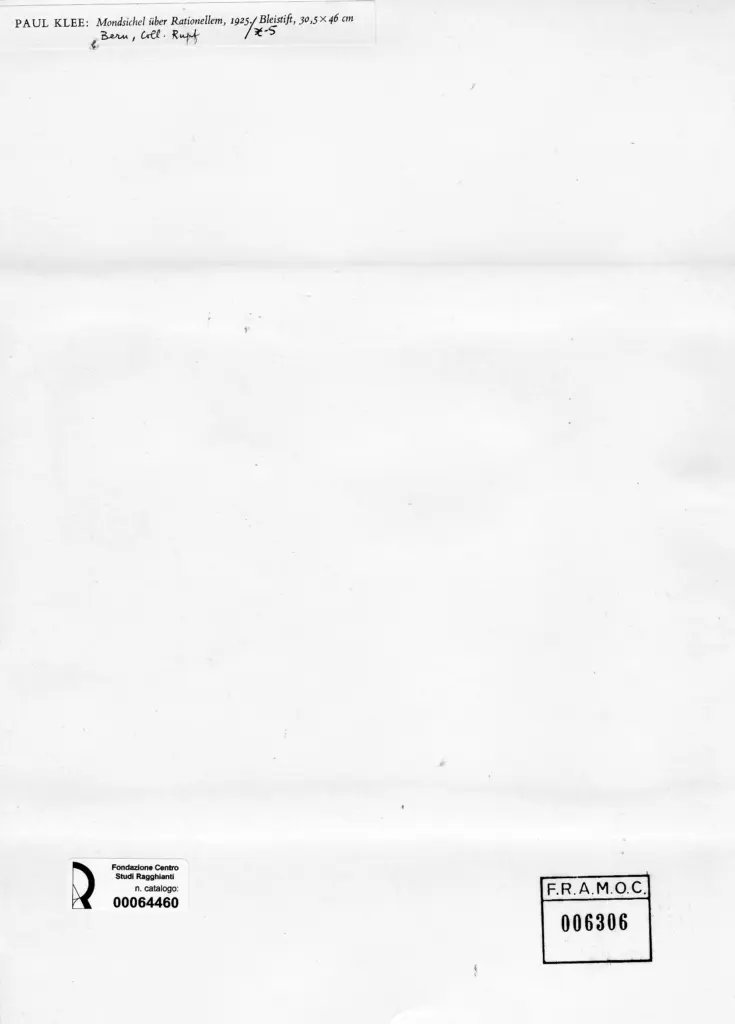 Anonimo , Klee, Paul - sec. XX , retro