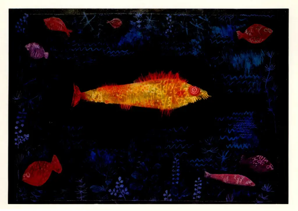 Klee, Paul , Der golden fischpit