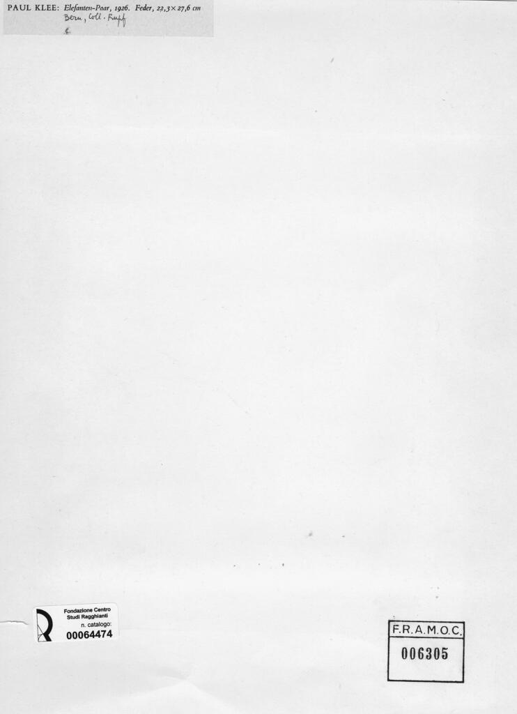 Anonimo , Klee, Paul - sec. XX , retro