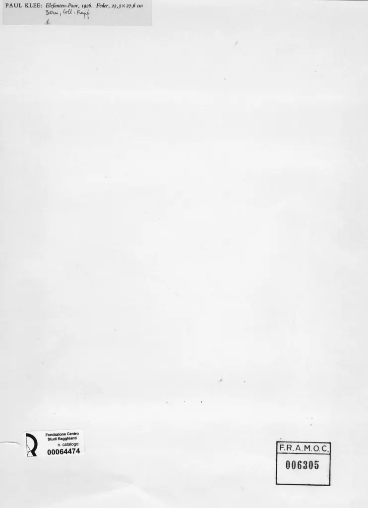 Anonimo , Klee, Paul - sec. XX , retro