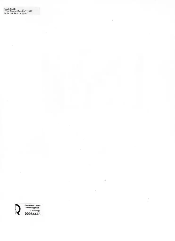 Anonimo , Klee, Paul , retro
