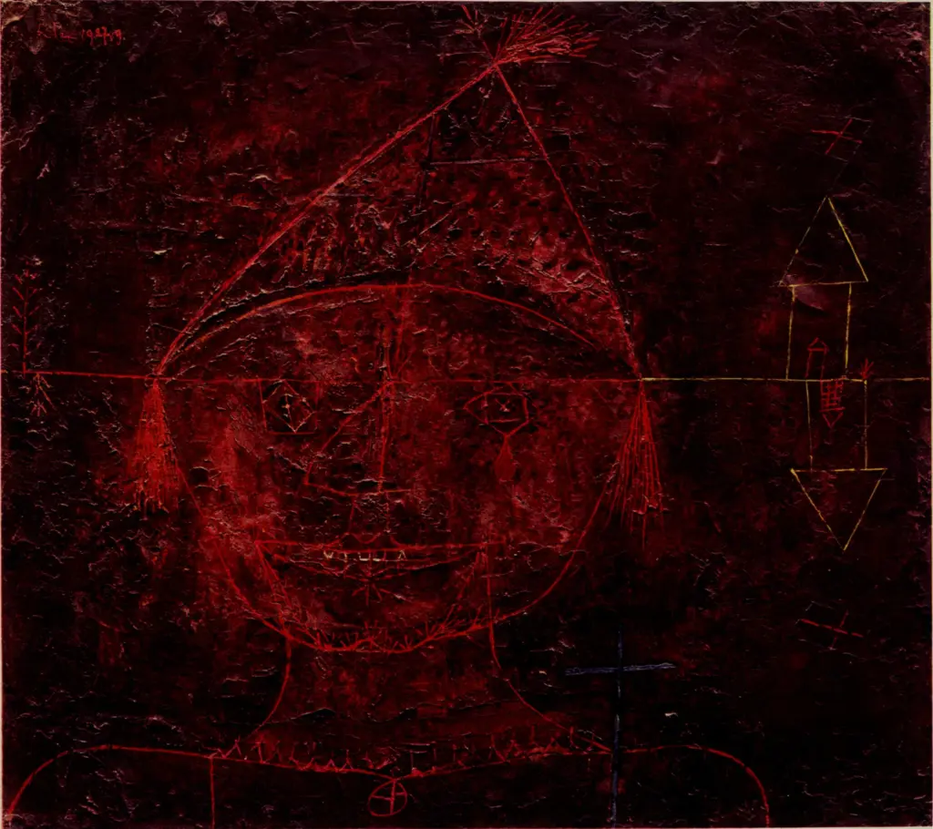 Anonimo , Klee, Paul - sec. XX - Narr der Tiefe , fronte