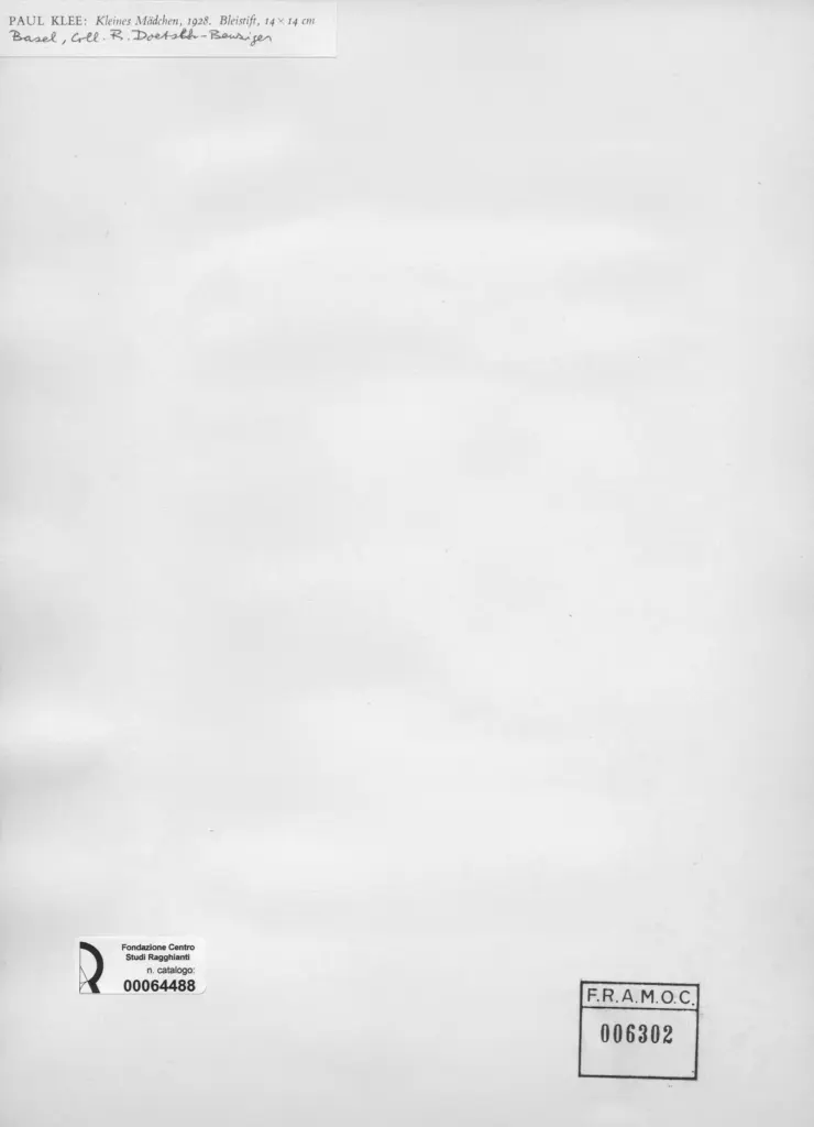 Anonimo , Klee, Paul - sec. XX , retro