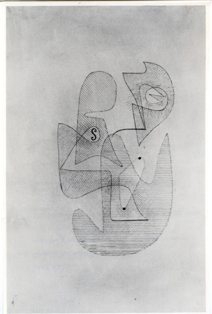 Anonimo , Klee, Paul - sec. XX - Ein Stich , fronte