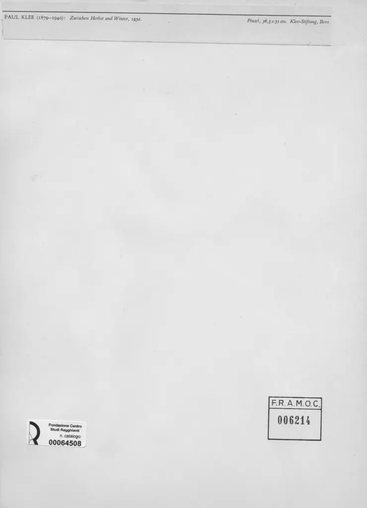 Anonimo , Klee, Paul , retro