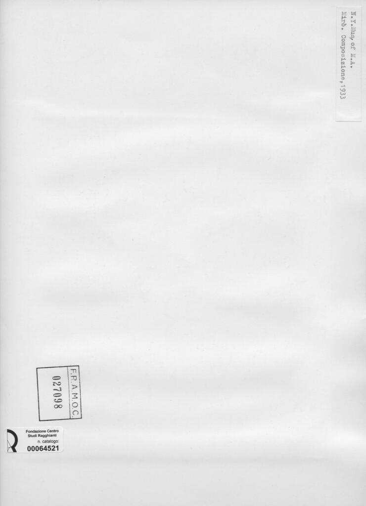 Anonimo , Klee, Paul - sec. XX - Composizione , retro