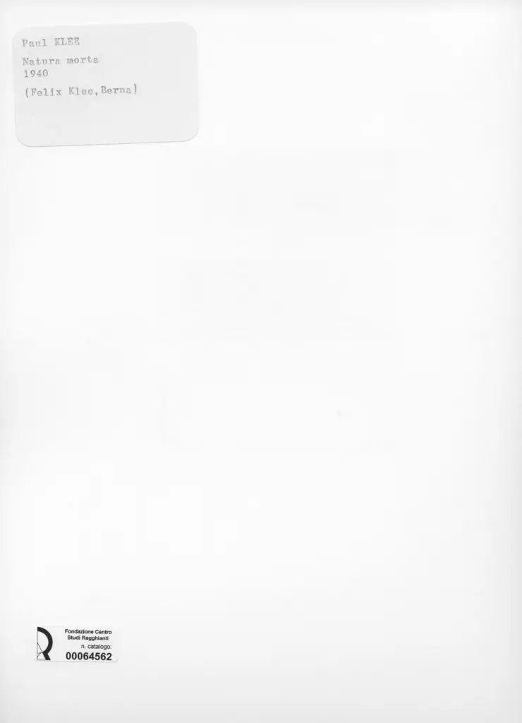 Anonimo , Klee, Paul - sec. XX , retro