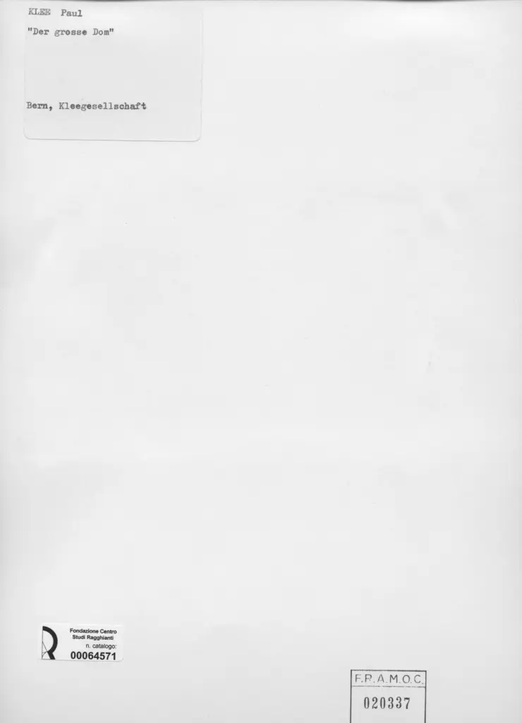 Anonimo , Klee, Paul , retro