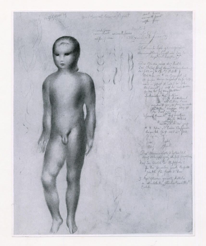 Meyer-Amden, Otto , Nude, Figure of a Boy