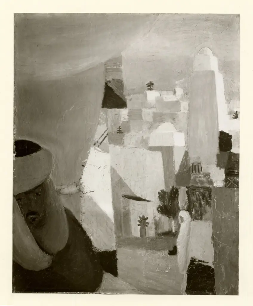 Moilliet, Louis , Ville au Maroc