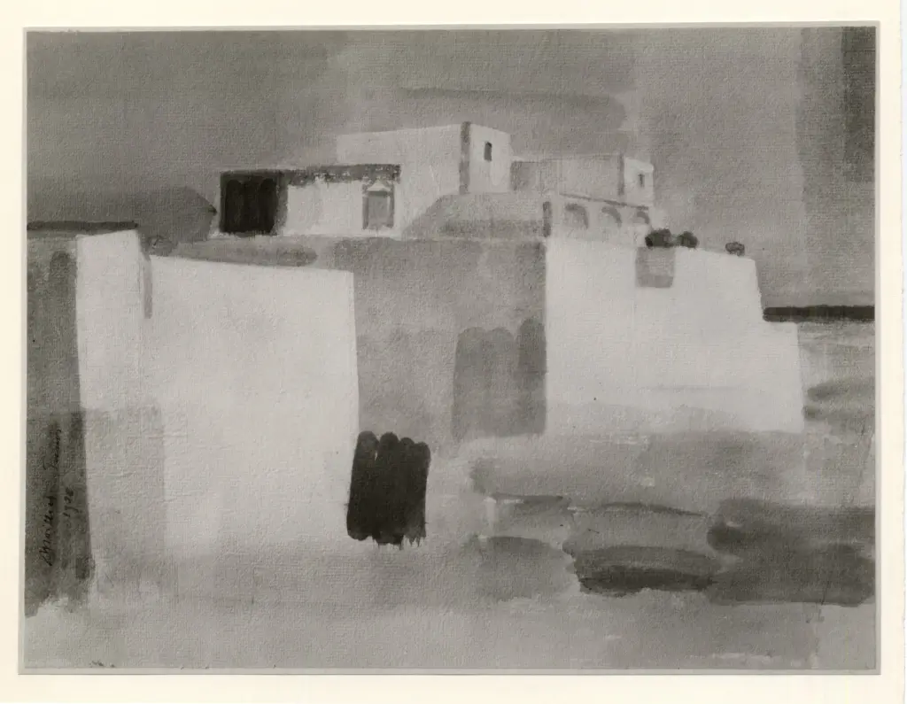 Moilliet, Louis , Chateau arabe (golfe de Tunis)