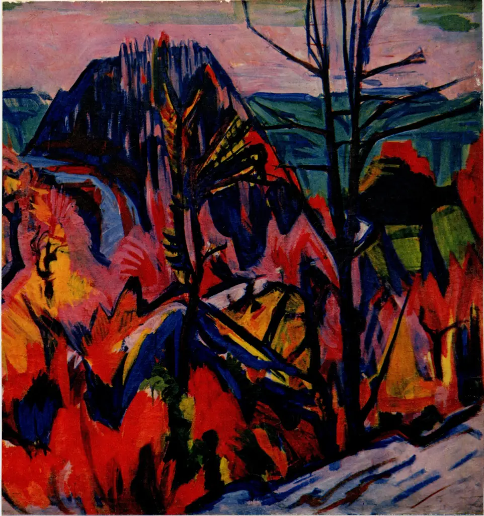 Anonimo , M&uuml;ller, Albert - sec. XX - Il Giura in Autunno , fronte