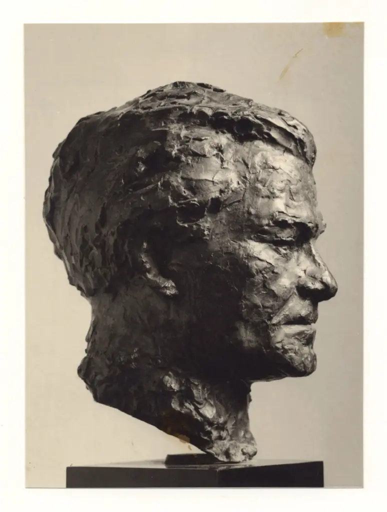 Anonimo , Pletscher, Els - sec. XX - Ritratto del direttore d'orchestra Joseph Keilberth , fronte