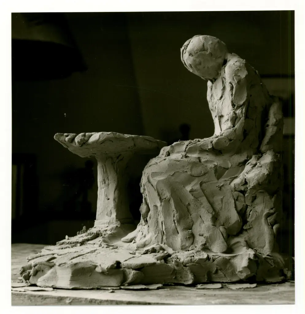 Pletscher, Els , Figura seduta