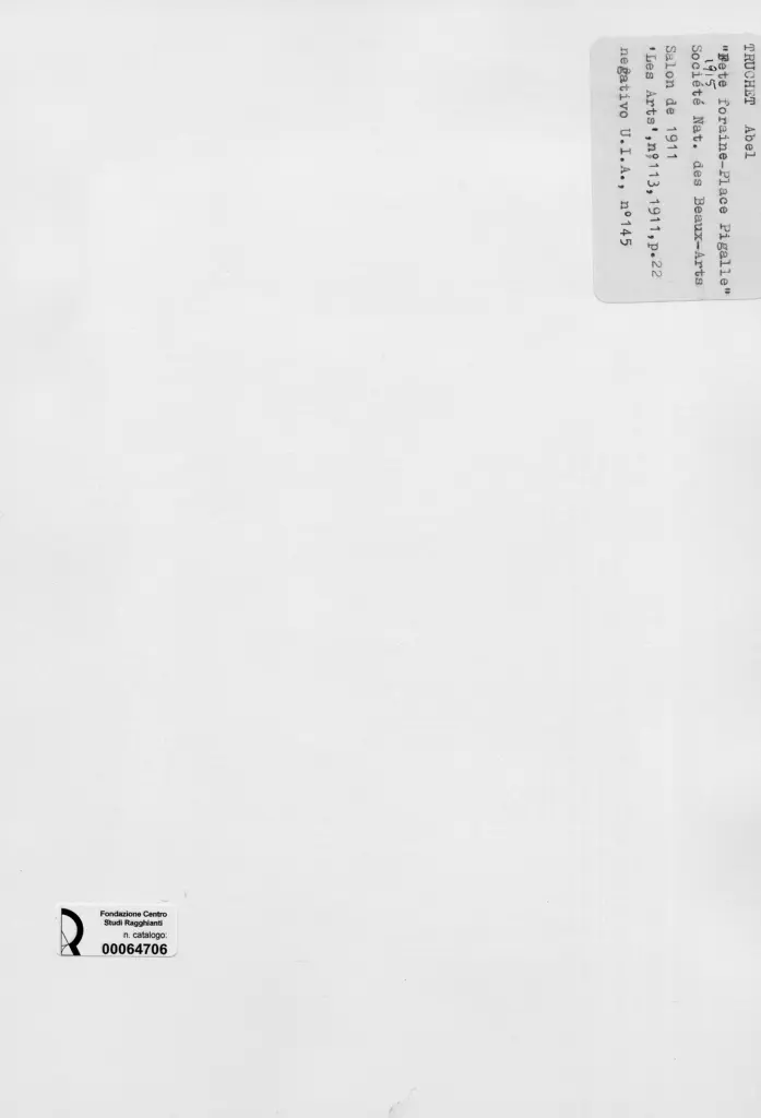 Anonimo , Truchet, Abel - sec. XX - Fete foraine - Place Pigalle , retro