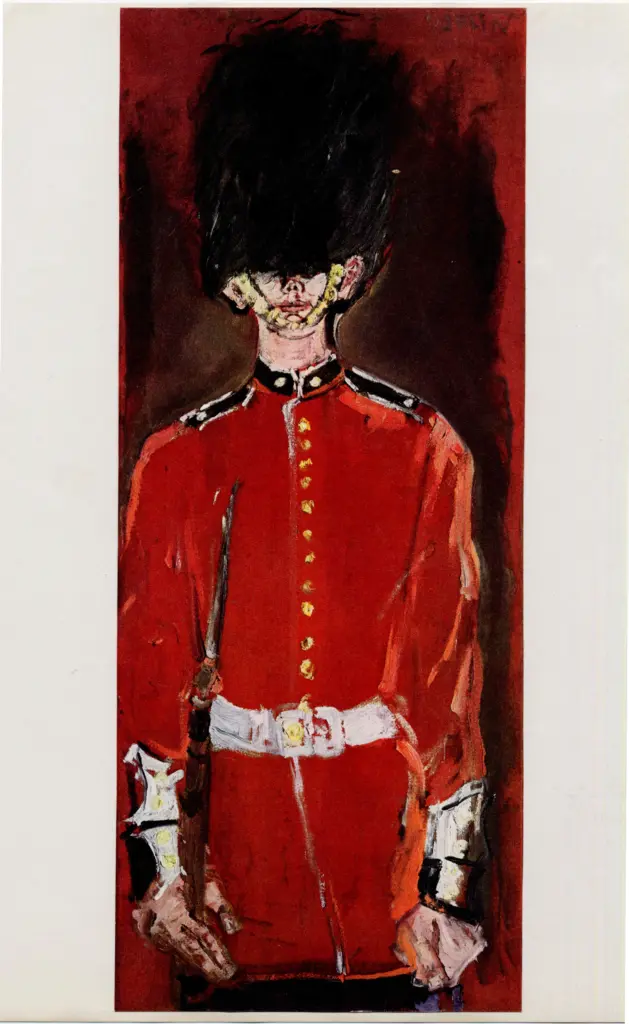 Guggenheim, Willi , Englischer Gardesoldat