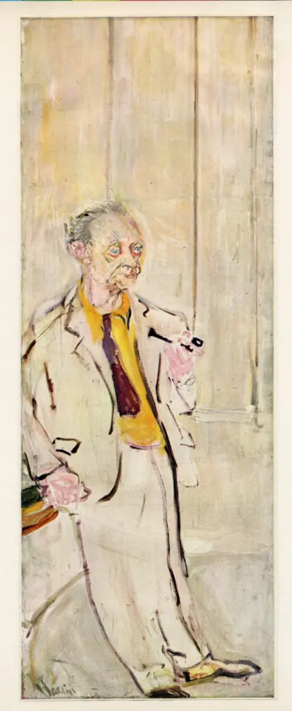 Anonimo , Guggenheim, Willi - sec. XX - Portr&auml;t des Kunstmalers Leo Leuppi , fronte