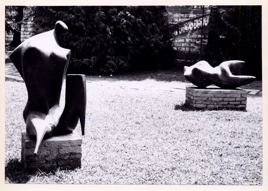 Universit&agrave; di Pisa. Dipartimento di Storia delle Arti , Weiss, Max - sec. XX - Sculture in bronzo , fronte