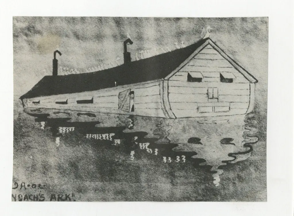 Anonimo , Arosenius, Ivar - sec. XX - L'arca di No&egrave; , fronte