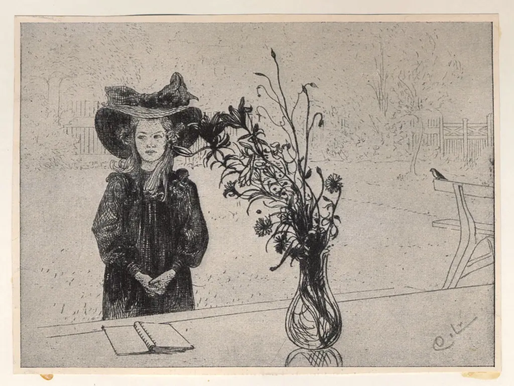 Larsson, Carl , Kinderbildnis