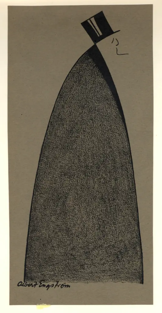 Engstrom, Albert , The late king Oscar II of Sweden"" -