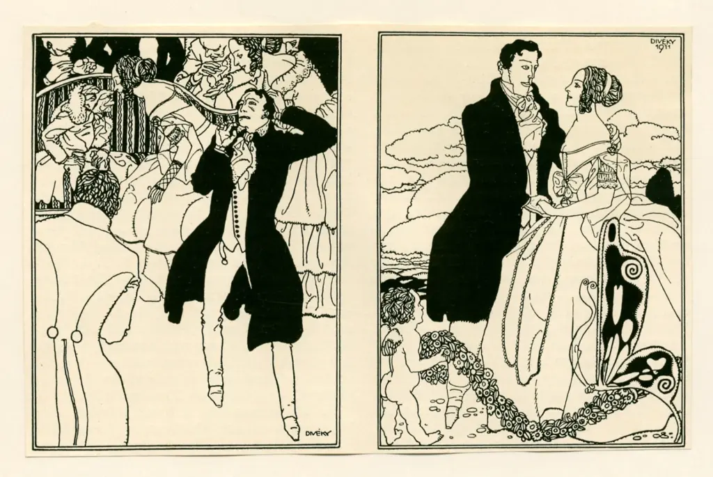 Anonimo , Diveky, Joseph - sec. XIX - Klein Zaches , fronte