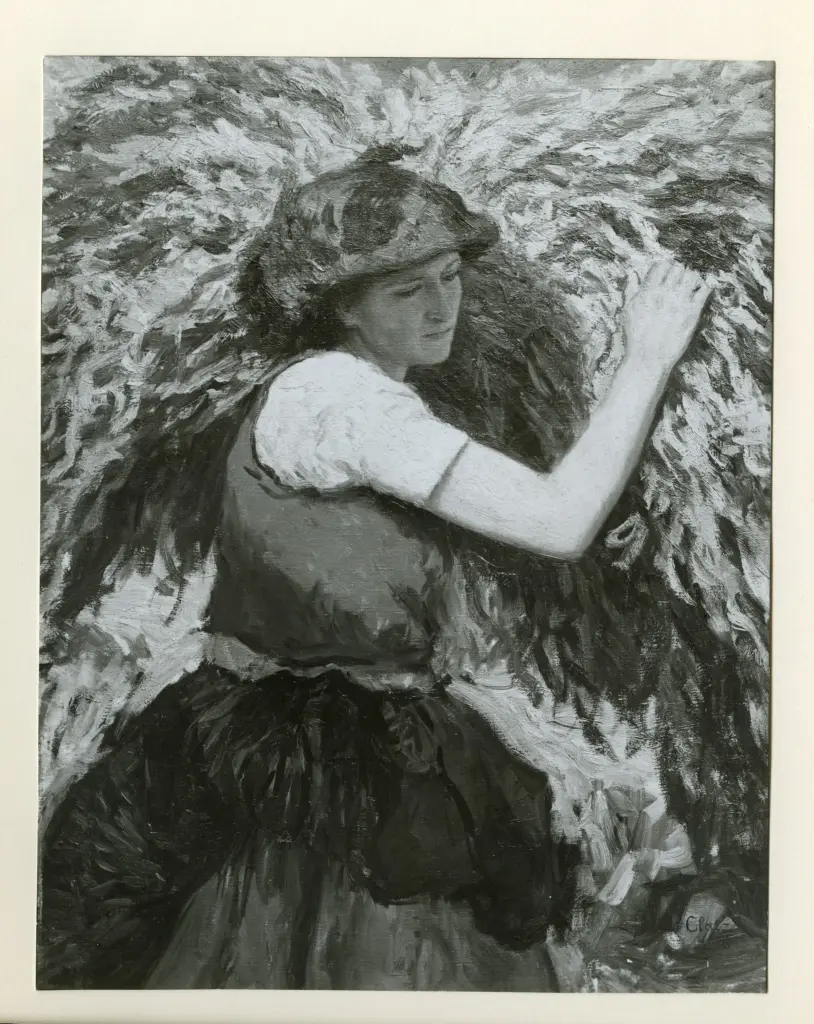 Fotografia Ferruzzi , Glatz, Oscar - sec. XIX/ XX - Contadina ungherese , fronte