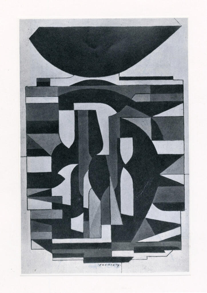 Anonimo , Vasarely, Victor - sec. XX - Siris II , fronte