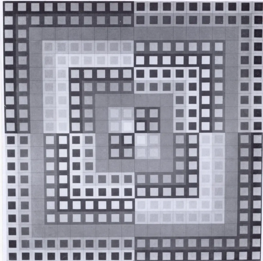Anonimo , Vasarely, Victor - sec. XX - Tchalfa , fronte